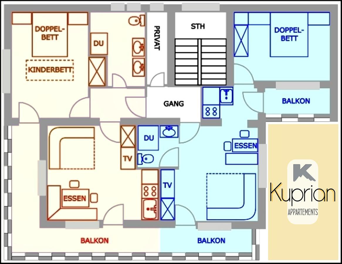 Appartements Kuprian Langenfeld Ngoại thất bức ảnh